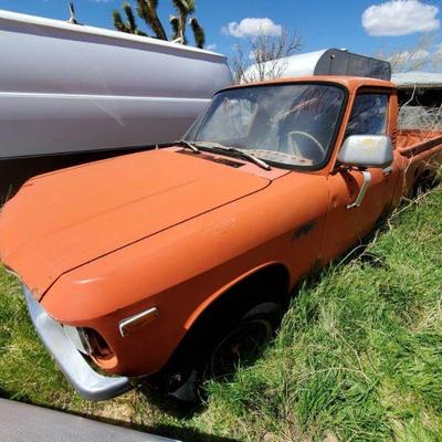 2067	
Chevy LUV Truck
Chevy LUV Truck, V.U., Mileage, 88,996