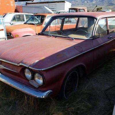1961 Chevy Corvair 4 Door Wagon
VIN: 10735W244510 Mileage: 59,837 TMU
Vehicle being sold on application for duplicate title.
Title not in...
