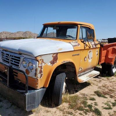 1962 Dodge D400 Varied Truck, VIN: 1461242951, Mileage: 61,903
Vehicle being sold on application for duplicate title.
Title not in hand...