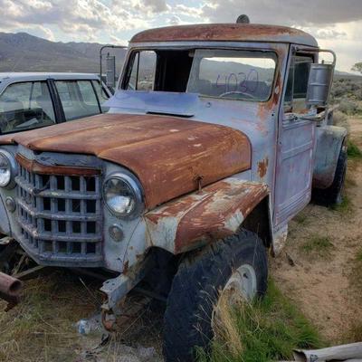 1958 Willies Truck VIN 615684385 1958 Willies Truck VIN 615684385