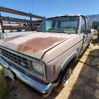 1979 Ford Courier, VIN: CWY-14621, Mileage: 3,673 TMU
Vehicle being sold on application for duplicate title.
Title not in hand.
DMV fees...