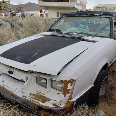 Year: 1985
Make: Ford
Model: Mustang
Vehicle Type: Passenger Car
Mileage:
Plate:
Body Type: 2 Door Convertible
Trim Level: LX
Drive Line:...