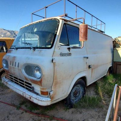 22094	
1964 Ford Econoline Van
1964 Ford Econoline Van, VIN: E14TH522119, Mileage:45,501 TMU
Clean California title in hand.Currently on...