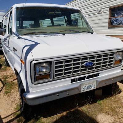 Year: 1989
Make: Ford
Model: Club Wagon
Vehicle Type: Van
Mileage:
Plate:
Body Type: 4 Door Van; Passenger
Trim Level: Base
Drive Line:...