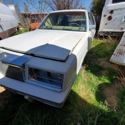 2065	
1984 Chrysler New Yorker
1984 Chrysler New Yorker, VIN: 1CG3BT56G5EC317350
Vehicle being sold on application for duplicate title....