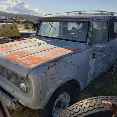 International Scout VIN: FC16735A1
Vehicle being sold on application for duplicate title.
Title not in hand.
DMV fees $59 for non op and...
