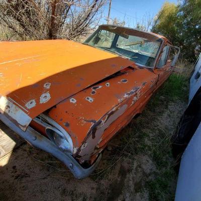 2066	
Ford Ranchero
Ford Ranchero, VIN: 4R27U140648
Vehicle being sold on application for duplicate title.
Title not in hand.
DMV fees...