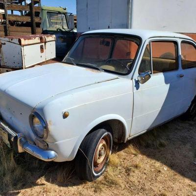 1014	
Fiat 850 Idroconvert
VIN: 100G 0900658
Vehicle being sold on application for duplicate title.
Title not in hand.
DMV fees $59 for...