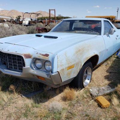 1972 Ford Ranchero VIN: 2A47F128840
Vehicle being sold on application for duplicate title.
Title not in hand Vehicle has back fees due of...