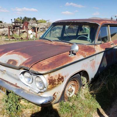 1961 Chevrolet Corvair 700 Lakewood WagonVIN: 10735W193744
Vehicle being sold on application for duplicate title.
Title not in hand.
DMV...