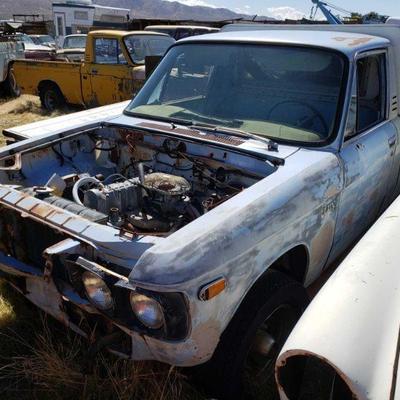 1138	
1972 Chevy Luv
VIN: LUV8216923 Mileage: 88,815 TMU
Vehicle being sold on application for duplicate title.
Title not in hand.
DMV...