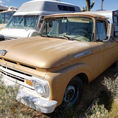 1088	
Ford F-100
Vin F10JK206628
Vehicle being sold on application for duplicate title.
Title not in hand.
DMV fees $59 for non op and...