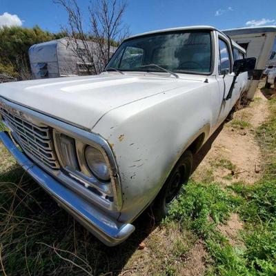 2072	
1977 Dodge D19 Truck
1977 Dodge D19 Truck, VIN: D14AE7S140187, Mileage: 8,689 TMU
Clean California title in hand.Currently on non...
