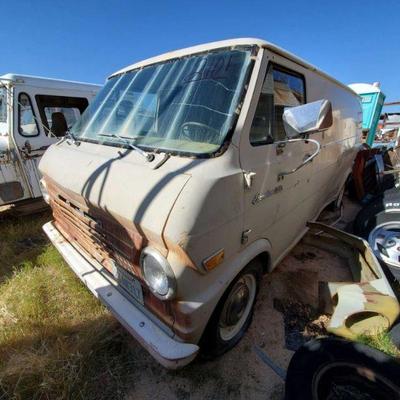 2101	
Ford Econoline Van
Ford Econoline Van, VIN: F24GHF36159, Mileage, 35,870
Vehicle being sold on application for duplicate title....