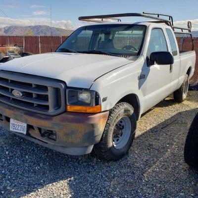 320: 	
2001 Ford F-250
SALVAGED
Year: 2001
Make: Ford
Model: F-250
Vehicle Type: Pickup Truck
Mileage: 285369
Plate:
Body Type: 4 Door...