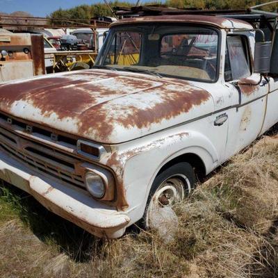 2025	
1966 Ford F100
Ford F100, VIN:F10YR817749, Mileage: 64,000
Clean California title in hand.Currently on non op.
DMV fees: $59 for...