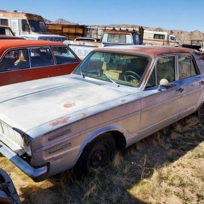 150	
1966 Dodge Dart 4 Door
VIN: LH41B69145698 Mileage: 95,046 TMU key in ignition
Vehicle being sold on application for duplicate...