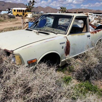 1974 Toyota Corolla Deluxe Pickup VIN: TE28552236 No Engine
Vehicle being sold on application for duplicate title.
Title not in hand.
DMV...