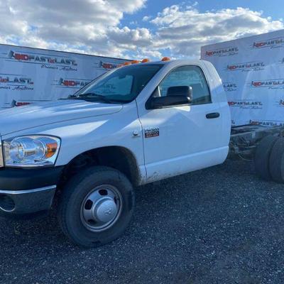 307	:
2007 Dodge Ram 3500 Cab and Chassis - DEALER OR OUT OF STATE ONLY
DEALER OR OUT OF STATE ONLY
Year: 2007
Make: Dodge
Model: Ram...