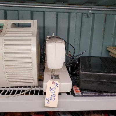 
#3092 â€¢ 1 Air Cleaner, 1 Sewing Machine, and 1 Portable Stove
Starting at $5
Admin2 Admin2
