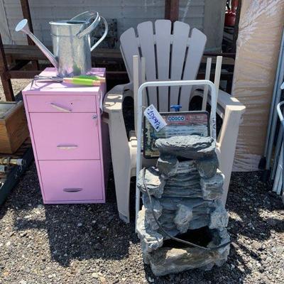 10097	
Patio Furniture, Fountain, Step Ladder, and More
Patio Furniture, Fountain, Step Ladder, and More