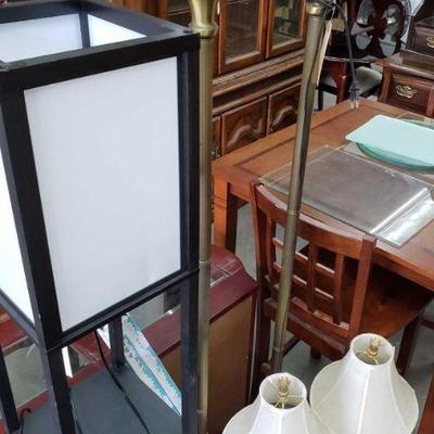 2338	
5 Floor Lamps, 2 Luxrite LED Lights
New in Package Luxrite LED Lights 36IN.(3FT.) Measurements for floor lamps are between...
