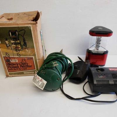 4563	
Heavy Duty Power Router, Battery Charger, and More!
Lantern, Airsoft Magazine with Holster