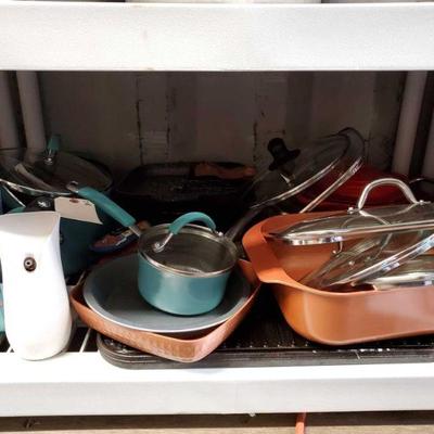 4542	
Pots, Pans, KitchenAid Mixer Cover, Lysol No Touch Anti Bacterial Hand Soap System, Air Freshner Dispenser, And More
Pots, Pans,...