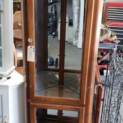 2330	
Vertical Wooden Corner Cabinet
Measures Approx 25"(L)Ã—72"(H)Ã—12"(W)