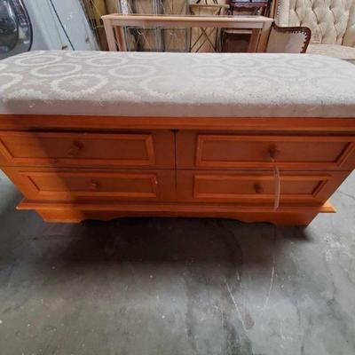 2209	

Cedar Lined Trunk
Cedar Lined Trunk Approximately 48"L x 23"H x 18"W Comea With Christmas Stockings, Dancing Santa,...