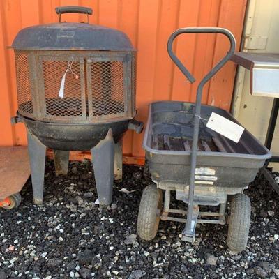 10062	
Coleman Fire Pit and 1 Wagon
Coleman Fire Pit and 1 Wagon