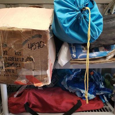 4570	
Camping Supplies and More!
Includes Inflatable Tubes, Folding Chairs