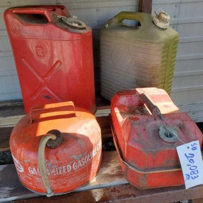 10083	
4 Gas Cans
4 Gas Cans