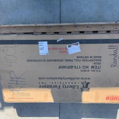 4000	
Brand New Liberty Furniture Headboard and Footboard
Brand New in box Liberty Full Panel Furniture Headboard and Footboard. Item No....