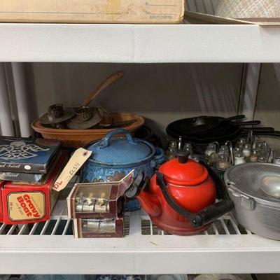 2814	
Cast Iron Pans, Pots, Decor, and More
Cast Iron Pans, Pots, Decor, and More