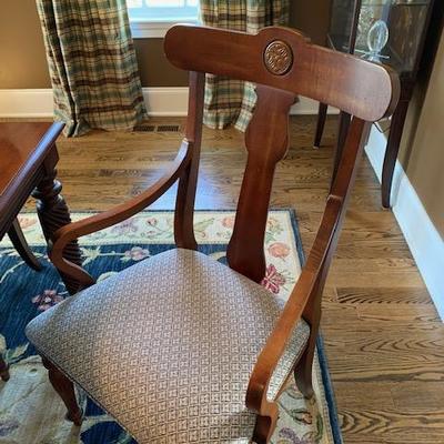Ethan Allen Dining Captain's Chair Picture