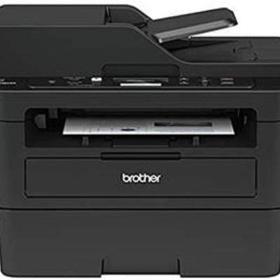 Brother Monochrome BlackWhite Laser Printer, Copier and Color Scanner, MFC-L2710DW