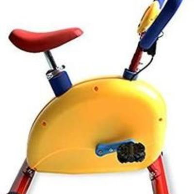 Akicon Fun and Fitness Exercise Equipment for Kids - Happy Bike Toddler Exercise Bike Learning Bike