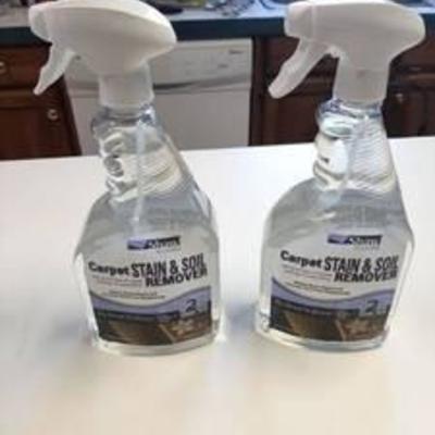 (2) Shaw R2X Carpet & Rug Stian & Soil Remover - 32oz Spray Bottle