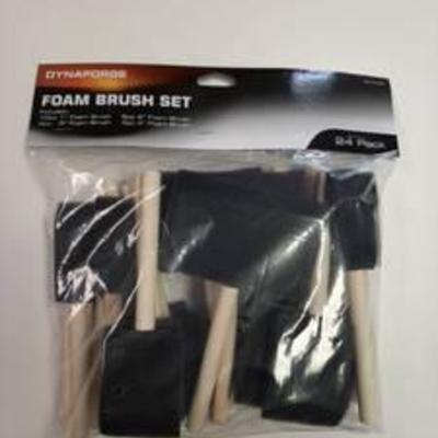 #24 Pc Foam Brush Set