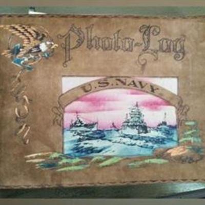 US Navy Photo album filled with pictures $50.00 could be sold separately 