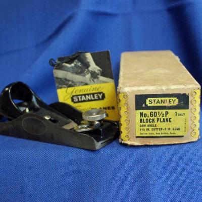 Lot 203:Stanley Low Angle Block PLane with Box c.1900  $30
