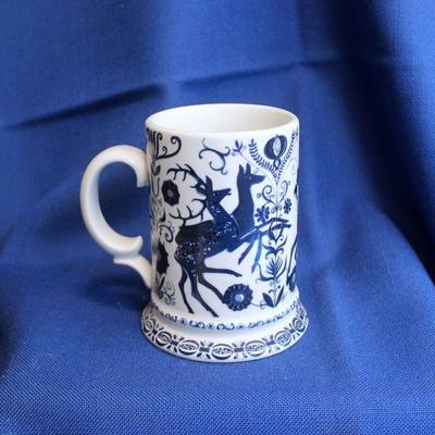 Lot 222:Western Germany Blue and White Stein  $15