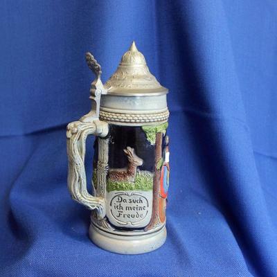 Lot 223: Western Germany Lidded Stein  $35