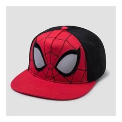 Boys' Spider-Man Flat Brim Baseball Hat, Boy's, Size Small, MultiColored