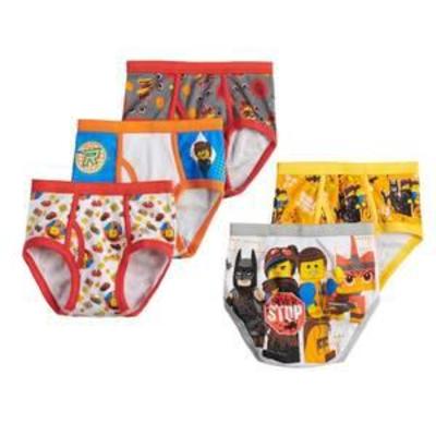 Boys' The LEGO Movie 2 5pk Classic Briefs - 8, Boy's, MultiColored