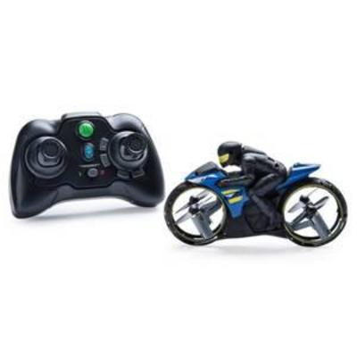 Air Hogs Flight Rider 2-in-1 Remote Control Stunt Motorcycle for Ground and Air