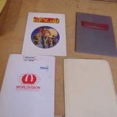 CasperRambo and other Movie Booklets with Slides and Negatives