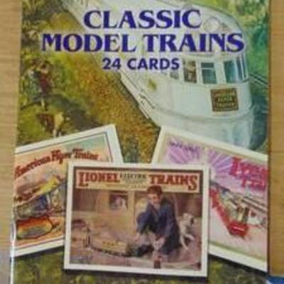 24 Classic Model Train Cards - New in Packaging