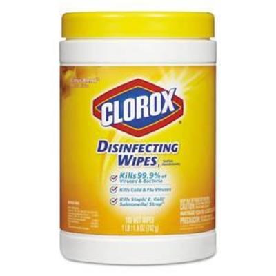 Clorox Disinfecting Wipes Bleach Free Cleaning Wipes - Crisp Lemon - 105ct